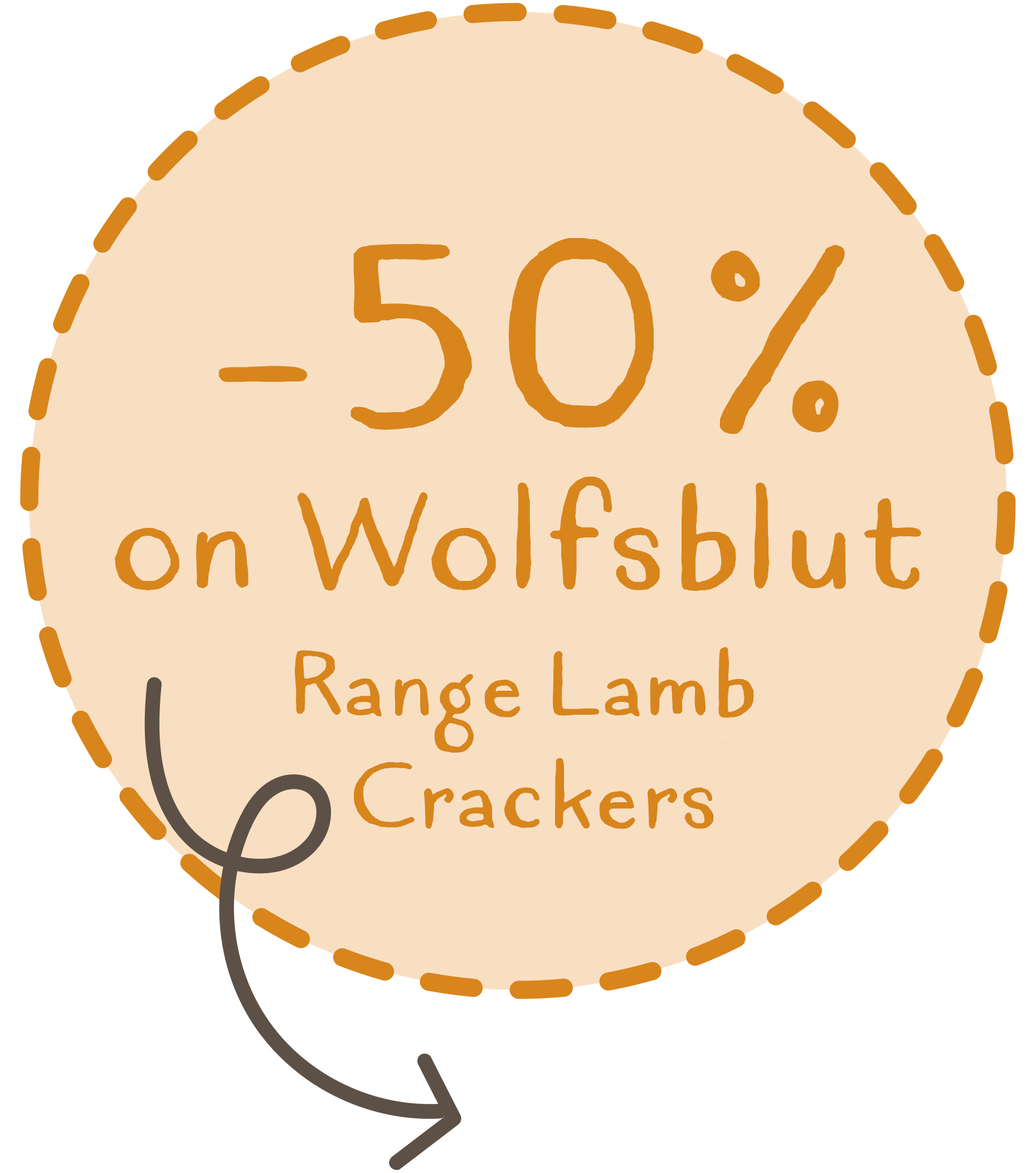 Wolfsblut Range Lamb Cracker Lamb with Potatoes 225 g Sales label Wolfsblut ENG
