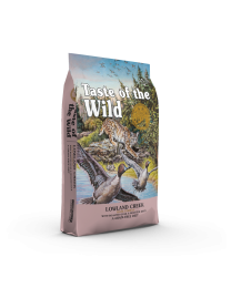 Taste of the Wild Lowland Creek Kattenvoer Eend met Kwartel 6,6 kg