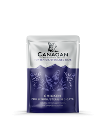 Canagan Wet Cat Food Senior, Overweight & Sterilised Cats with Free Run Chicken 85 g