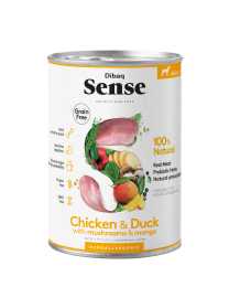 Dibaq Sense Wet Dog Food Chicken & Duck 380 g