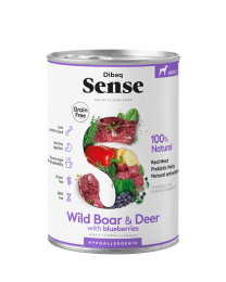 Dibaq Sense Wet Dog Food Game 380 g