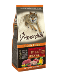 Primordial Dry Dog Food Adult Buffalo & Mackerel 12 kg