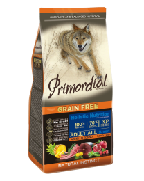 Primordial Dry Dog Food Adult Tuna & Lamb  12 kg