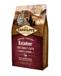 Carnilove Dry Cat Food Adult Energy & Outdoor Reindeer 6 kg