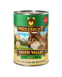 Wolfsblut Green Valley Nat Hondenvoer Adult Lam & Zalm met Aardappelen