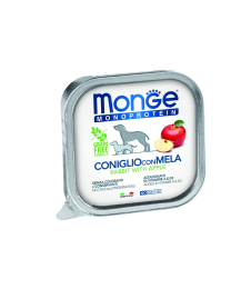Monge Nat Hondenvoer Monoproteïne Konijn met Appel 150 g