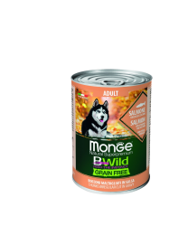 Monge BWild Nat Hondenvoer Zalm met Pompoen & Courgette 400 g