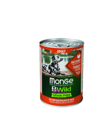Monge BWild Nat Hondenvoer Kalkoen met Pompoen & Courgette 400 g