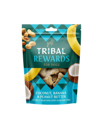 Tribal Beloningssnack Cocos, Banaan & Pindakaas 125 g
