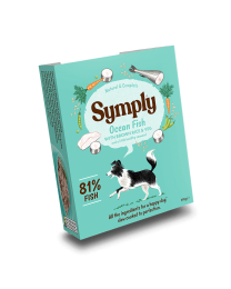 Symply Wet Dog Food Tray Adult Ocean Fish 395 g