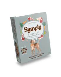 Symply Wet Dog Food Tray Senior Feast Lamb 395 g