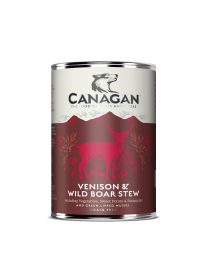 Canagan Wet Dog Food Venison & Wild Boar Stew 400 g