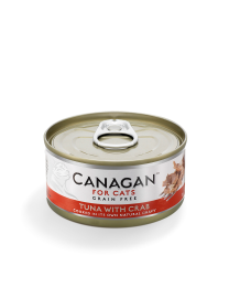 Canagan Wet Cat Food Tuna with Crab 75 g