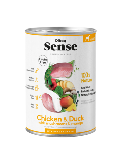 Dibaq Sense Nat Hondenvoer Kip &  Eend 380 g