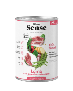 Dibaq Sense Wet Dog Food Lamb 380 g