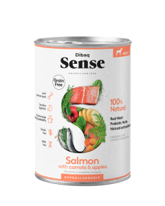 Dibaq Sense Nat Hondenvoer Zalm 380 g