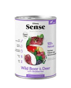 Dibaq Sense Nat Hondenvoer Wild 380 g