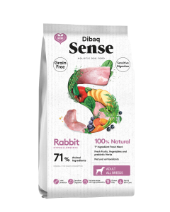 Dibaq Sense Hondenbrokken Rabbit 10 kg