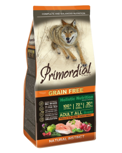 Primordial Dry Dog Food Adult Chicken & Salmon 12 kg