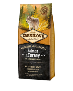 Carnilove Dry Dog Food Adult Large Breed Salmon & Turkey 12 kg