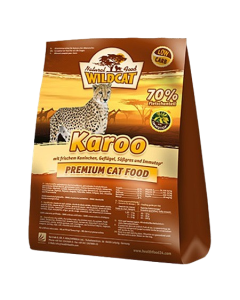 Wildcat Karoo Kattenbrokken Adult Konijn & Kip 3 kg