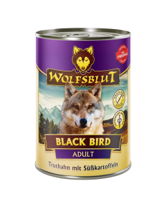 Wolfsblut Black Bird Wet Dog Food Adult Turkey with Sweet Potatoes