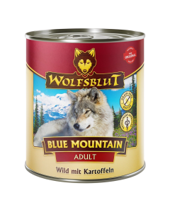 Wolfsblut Blue Mountain Wet Dog Food Adult Fierce with Potatoes