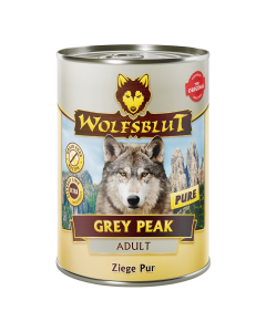 Wolfsblut Grey Peak Pure Wet Dog Food Adult Goat 395 g