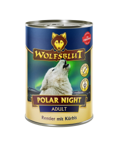 Wolfsblut Polar Night Wet Dog Food Adult Reindeer with Pumpkin 395 g