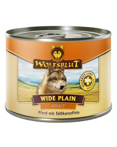 Wolfsblut Wide Plain Nat Hondenvoer Adult Paard met Zoete Aardappelen