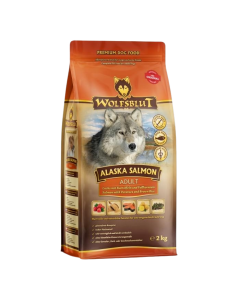 Wolfsblut Alaska Salmon Dry Dog Food Adult Salmon with Potato