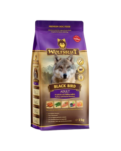 Wolfsblut Black Bird Dry Dog Food Adult Turkey with Sweet Potato