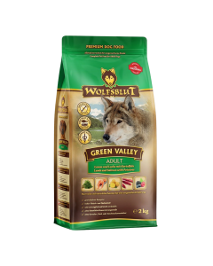 Wolfsblut Green Valley Dry Dog Food Adult Lamb & Salmon with Potato