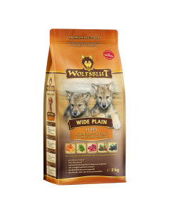 Wolfsblut Wide Plain Dry Dog Food Puppy Horse with Sweet Potato