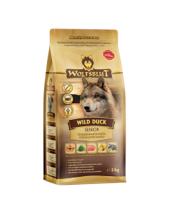 Wolfsblut Wild Duck Dry Dog Food Senior Duck with Potato