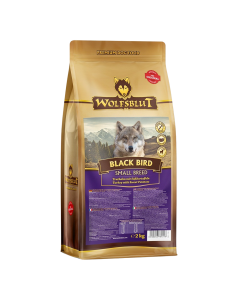 Wolfsblut Black Bird Dry Dog Food Adult Small Breed Turkey with Sweet Potato