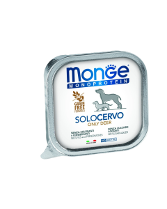 Monge Wet Dog Food Monoprotein Deer 150 g