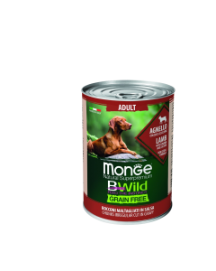 Monge BWild Nat Hondenvoer Lam met Pompoen & Courgette 400 g