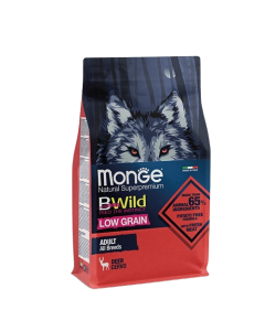 Monge BWild Hondenbrokken Adult Hert 15 kg