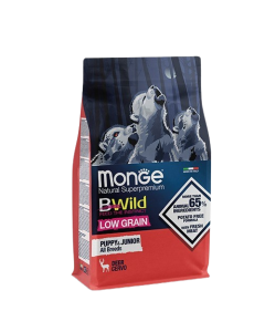 Monge BWild Dry Dog Food Puppy & Junior Venison 15 kg