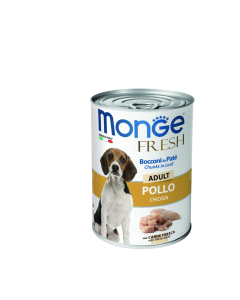 Monge Wet Dog Food Adult Fresh Chicken 400 g