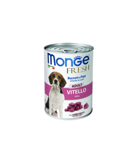 Monge Wet Dog Food Adult Fresh Veal 400 g