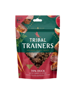 Tribal trainingssnoepjes Eend, Wortel & Appel 80 g