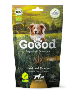 Goood Organic Hemp Crackers Superfood 80 g