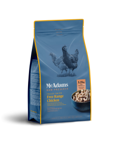 McAdams Freeze Dried Dog Food Free Range Chicken