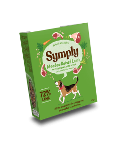 Symply Wet Dog Food Tray Adult Meadow Raised Lamb 395 g