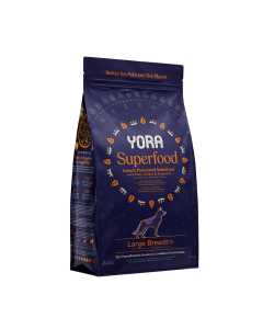 Yora Dry Dog Food Adult Large Breed Insect