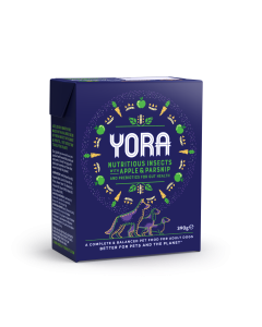 Yora Wet Dog Food Insect with Apple & Parsnip 390 g