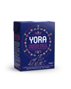 Yora Wet Dog Food Insect with Beetroot & Swede 390 g