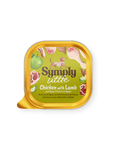 Symply Little Wet Dog Food Chicken with Lamb 100 g